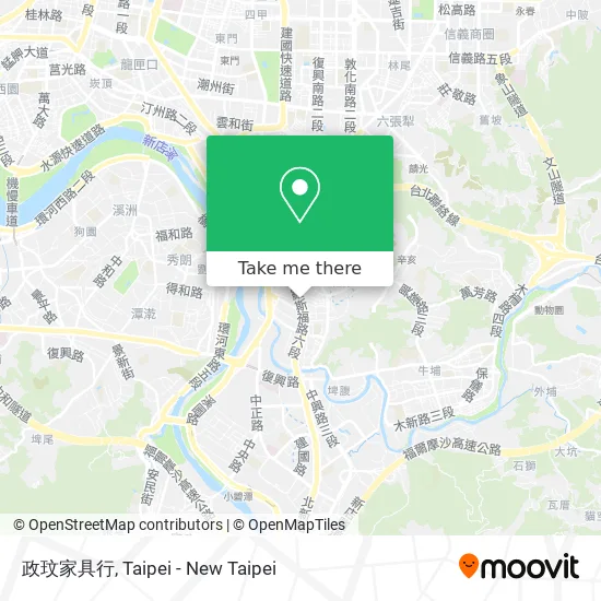 政玟家具行 map