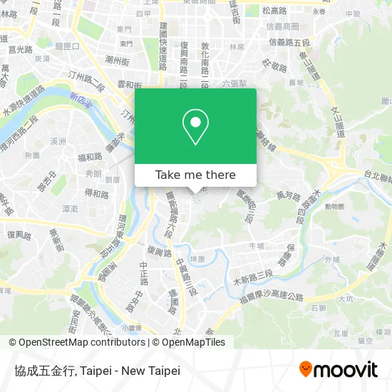 協成五金行 map