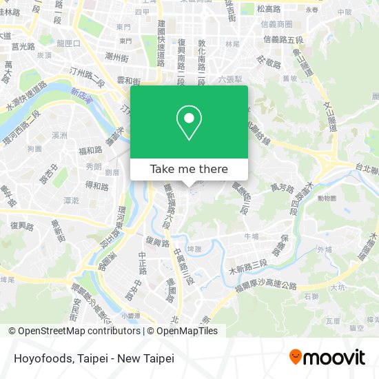 Hoyofoods map