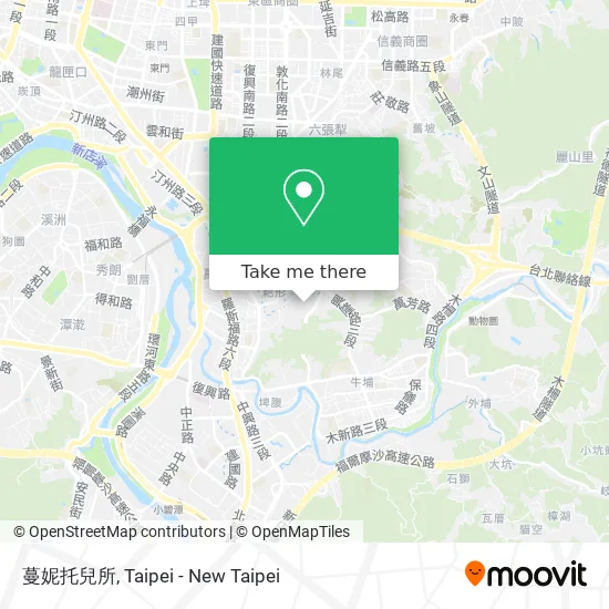 蔓妮托兒所 map