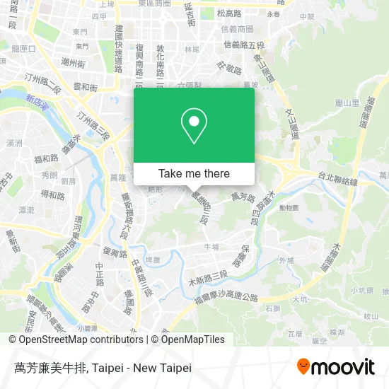 萬芳廉美牛排地圖