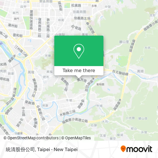 統清股份公司地圖
