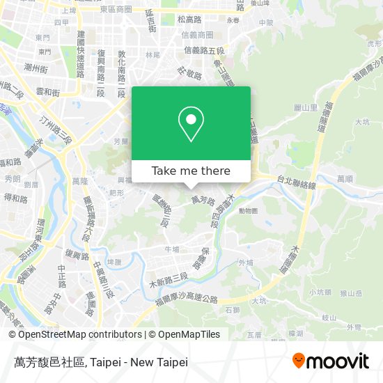 萬芳馥邑社區 map