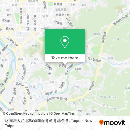 財團法人台北動物園保育教育基金會 map