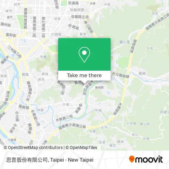 思普股份有限公司 map