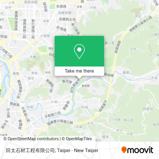 田太石材工程有限公司地圖