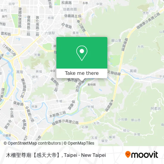 木柵聖尊廟【感天大帝】 map