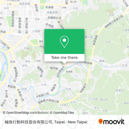 極致行動科技股份有限公司 map