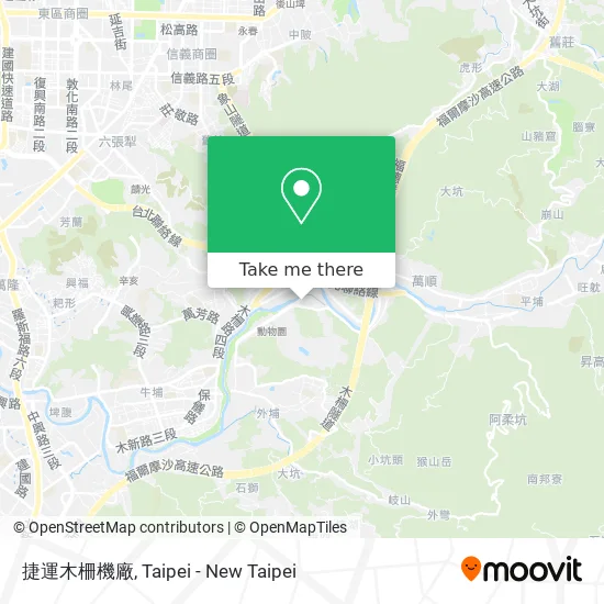 捷運木柵機廠 map