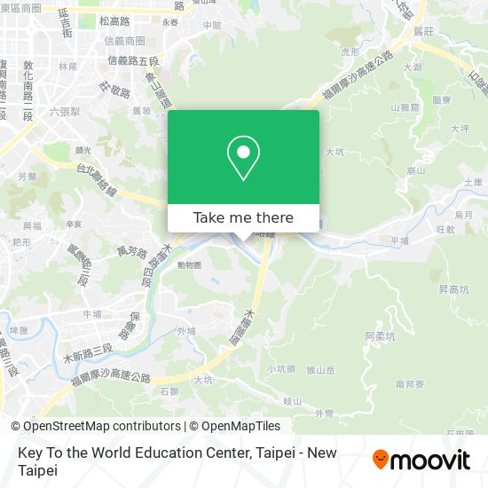 Key To the World Education Center map