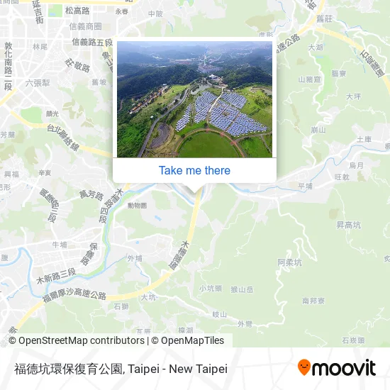 福德坑環保復育公園地圖