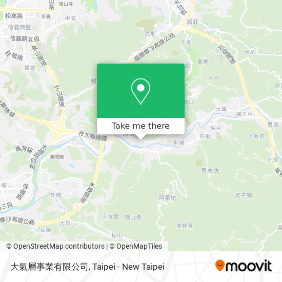 大氣層事業有限公司 map