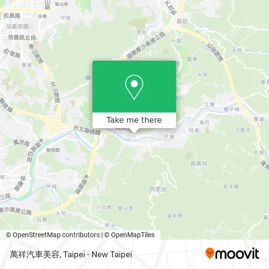 萬祥汽車美容地圖