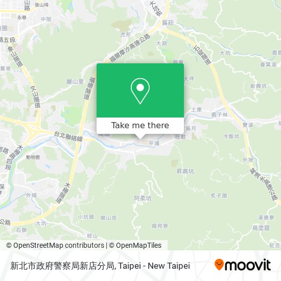 新北市政府警察局新店分局 map