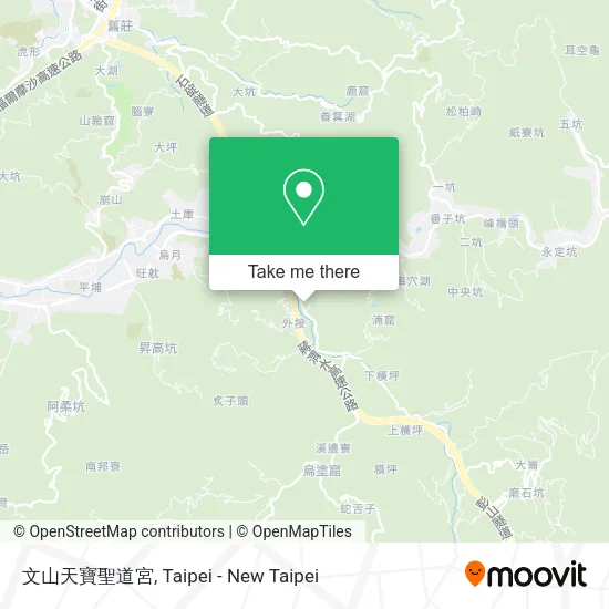文山天寶聖道宮地圖