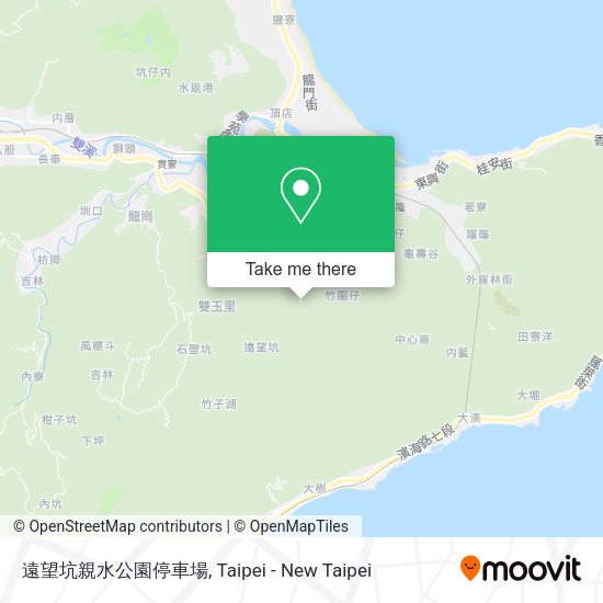 遠望坑親水公園停車場 map