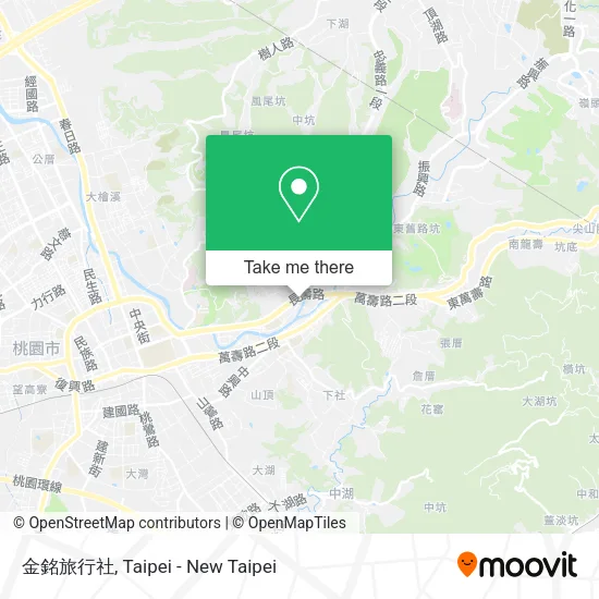 金銘旅行社地圖