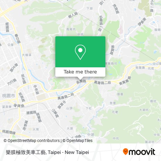 樂膜極致美車工藝地圖