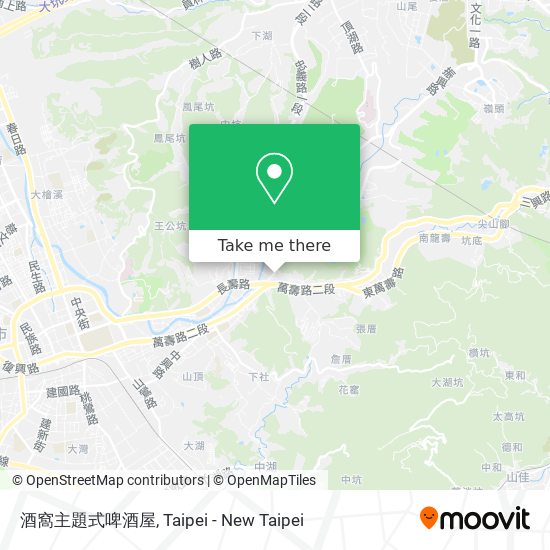 酒窩主題式啤酒屋 map