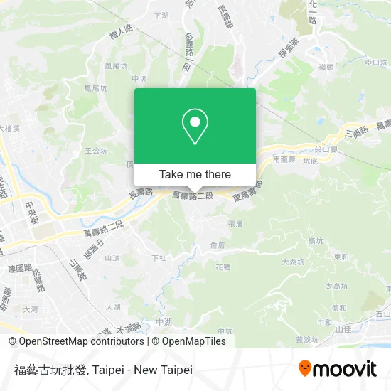 福藝古玩批發地圖