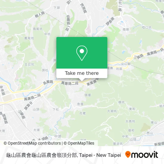 龜山區農會龜山區農會嶺頂分部地圖