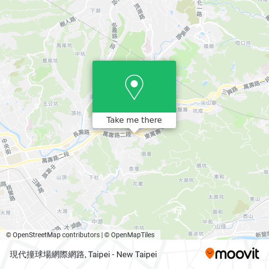 現代撞球場網際網路地圖