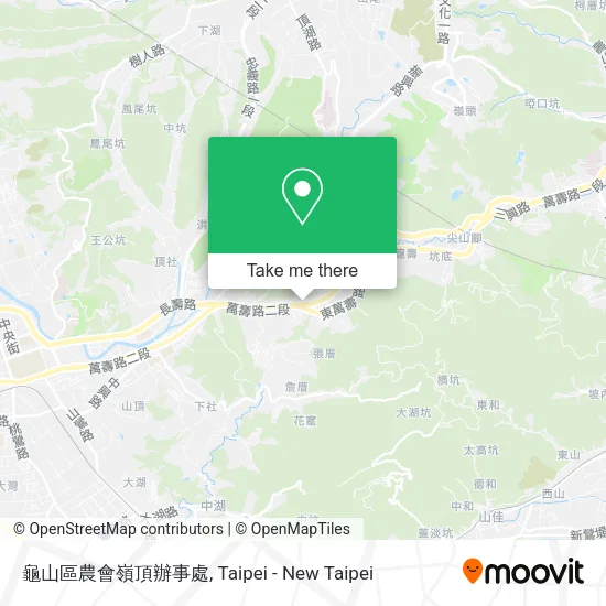 龜山區農會嶺頂辦事處 map