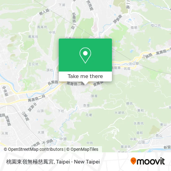 桃園東嶺無極慈鳳宮 map