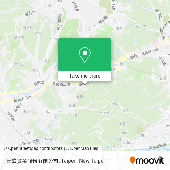 集盛實業股份有限公司地圖