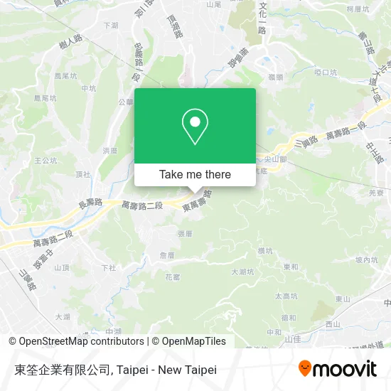 東筌企業有限公司 map