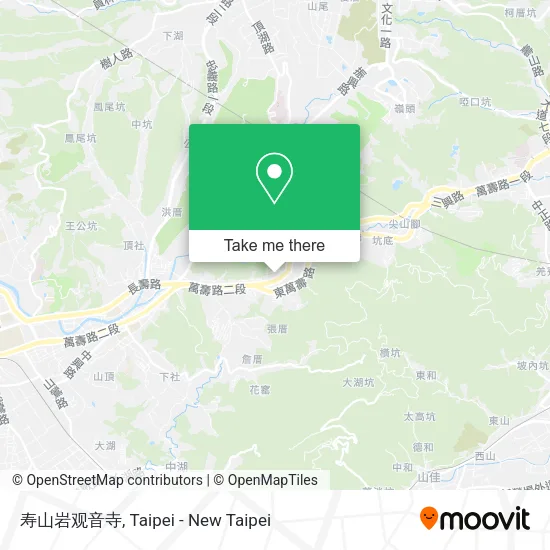 寿山岩观音寺 map