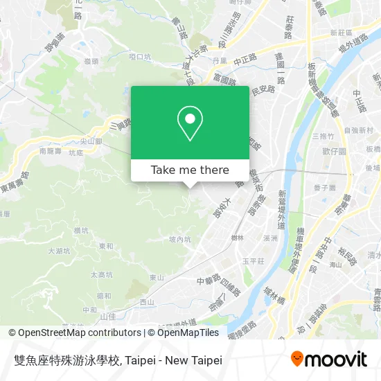 雙魚座特殊游泳學校地圖