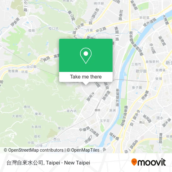 台灣自來水公司 map