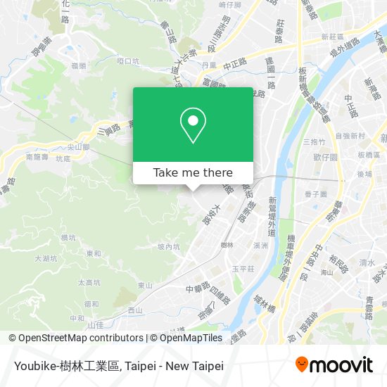 Youbike-樹林工業區 map