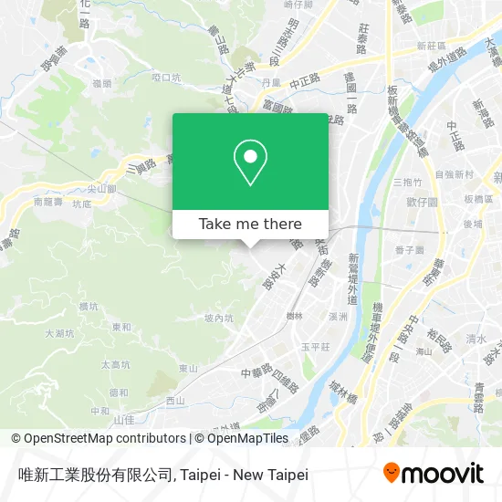 唯新工業股份有限公司 map