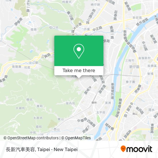 長新汽車美容 map