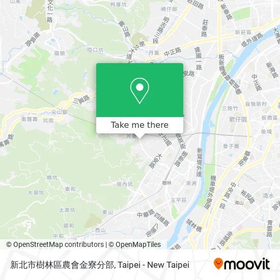 新北市樹林區農會金寮分部 map