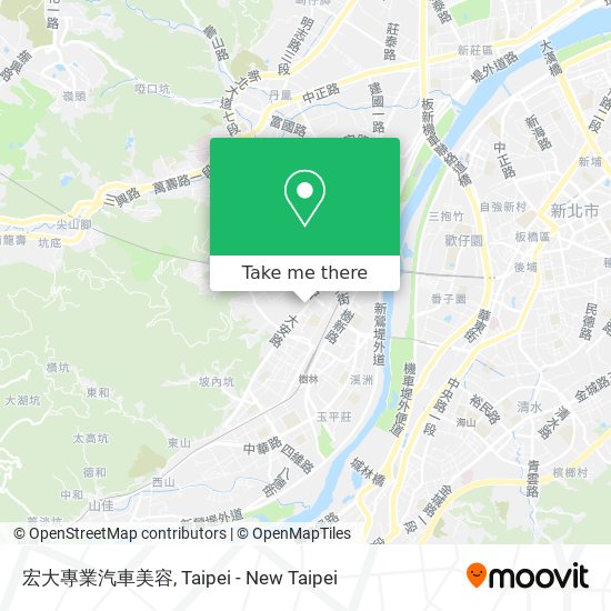 宏大專業汽車美容 map