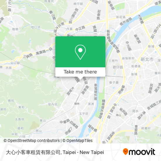 大心小客車租賃有限公司 map