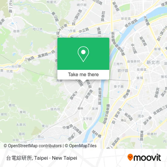 台電綜研所地圖