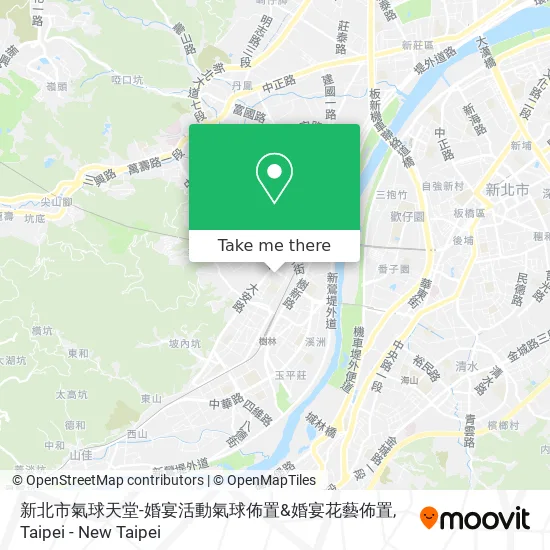 新北市氣球天堂-婚宴活動氣球佈置&婚宴花藝佈置 map