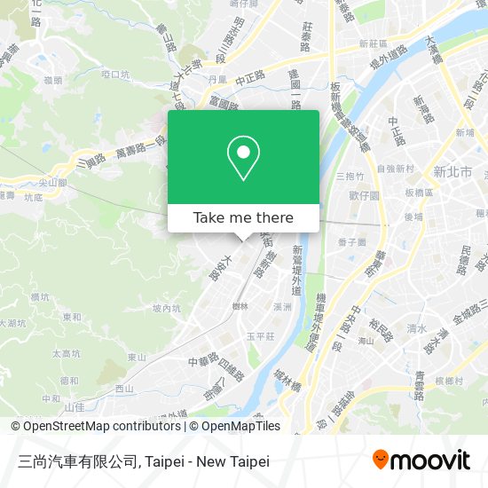 三尚汽車有限公司 map