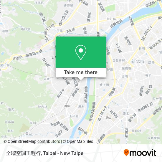 全曜空調工程行地圖