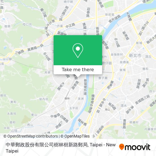 中華郵政股份有限公司樹林樹新路郵局 map