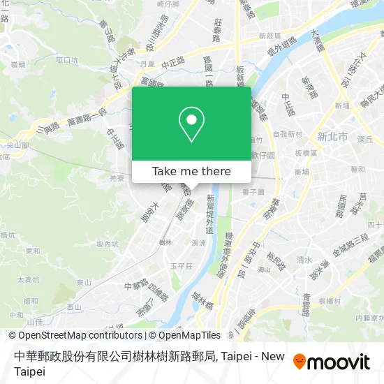 中華郵政股份有限公司樹林樹新路郵局 map