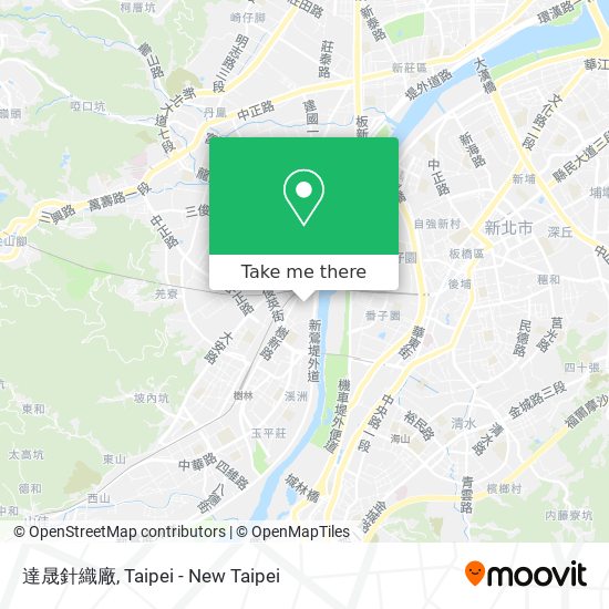 達晟針織廠 map