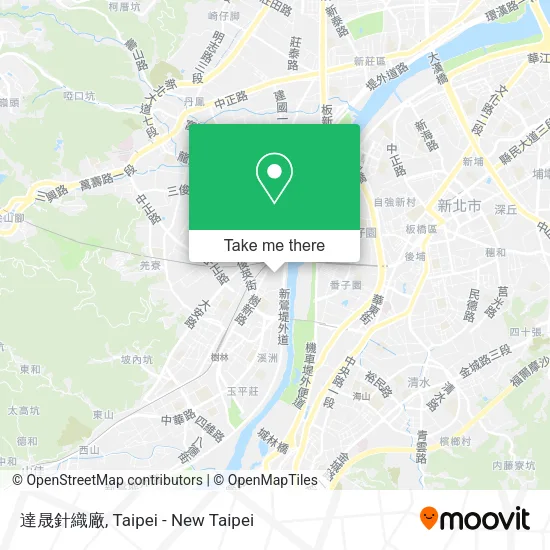 達晟針織廠地圖
