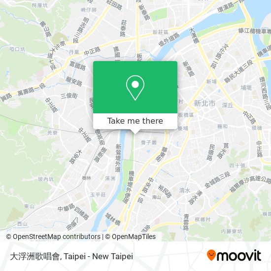 大浮洲歌唱會 map