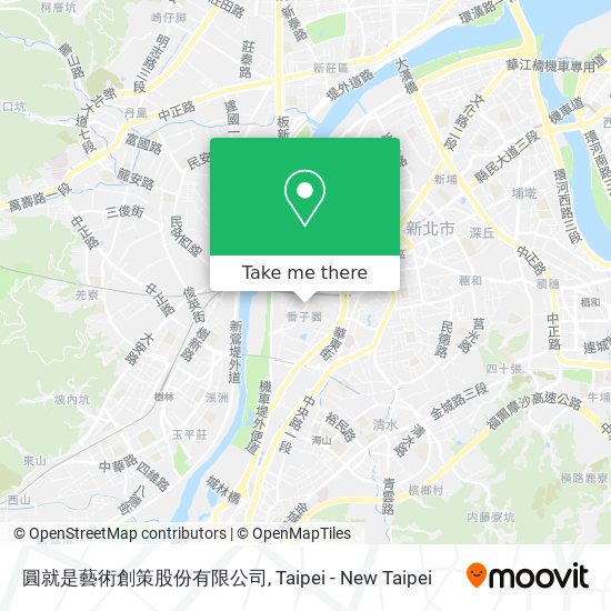 圓就是藝術創策股份有限公司 map