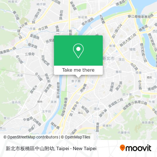 新北市板橋區中山附幼 map